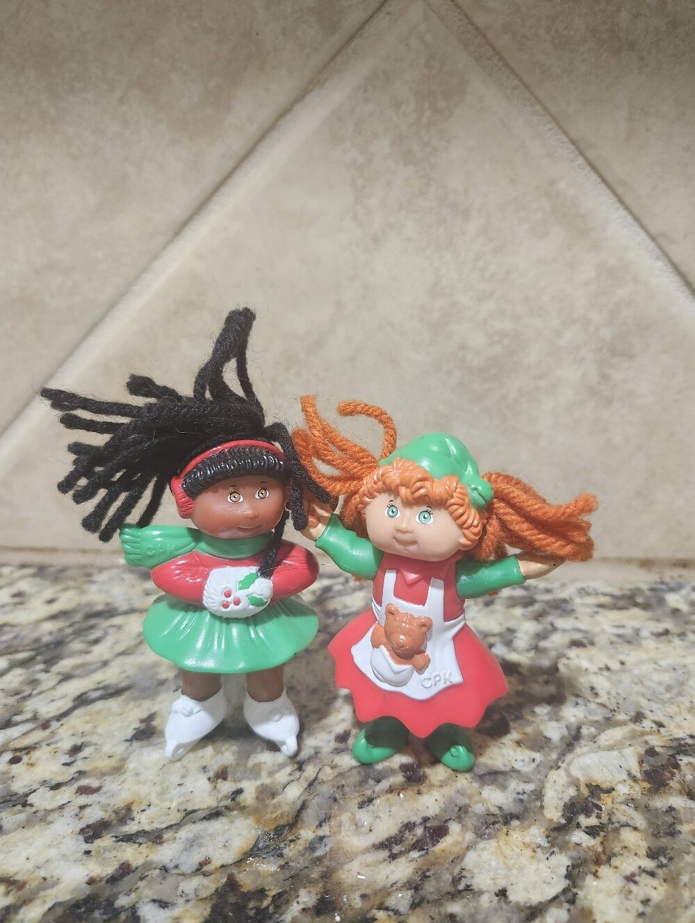 80s Cabbage Patch Kids Christmas Happy Meal Toys Girl Dolls Holiday